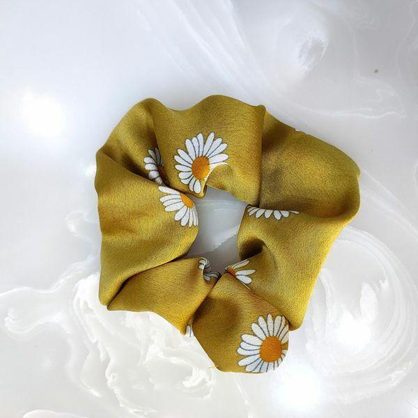 Donut/Scrunchie|SUGAR SUGAR, Daisy Scrunchie -yellow