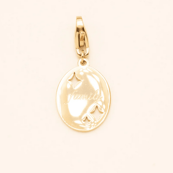 Mascot/pendant, BOHM PARIS|Charm Family pendant with text