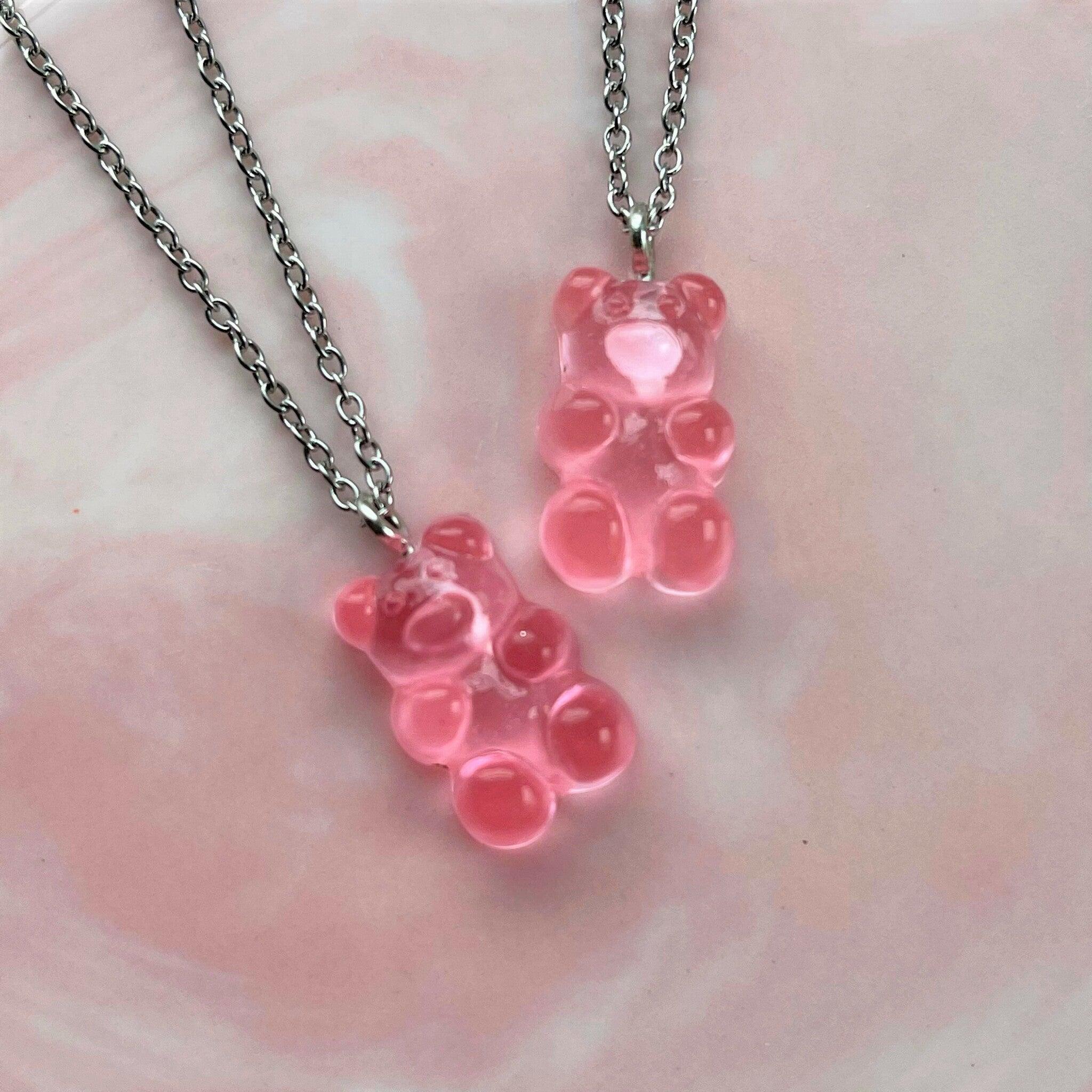 Best Friends jewelry, Pink Gummy Bear