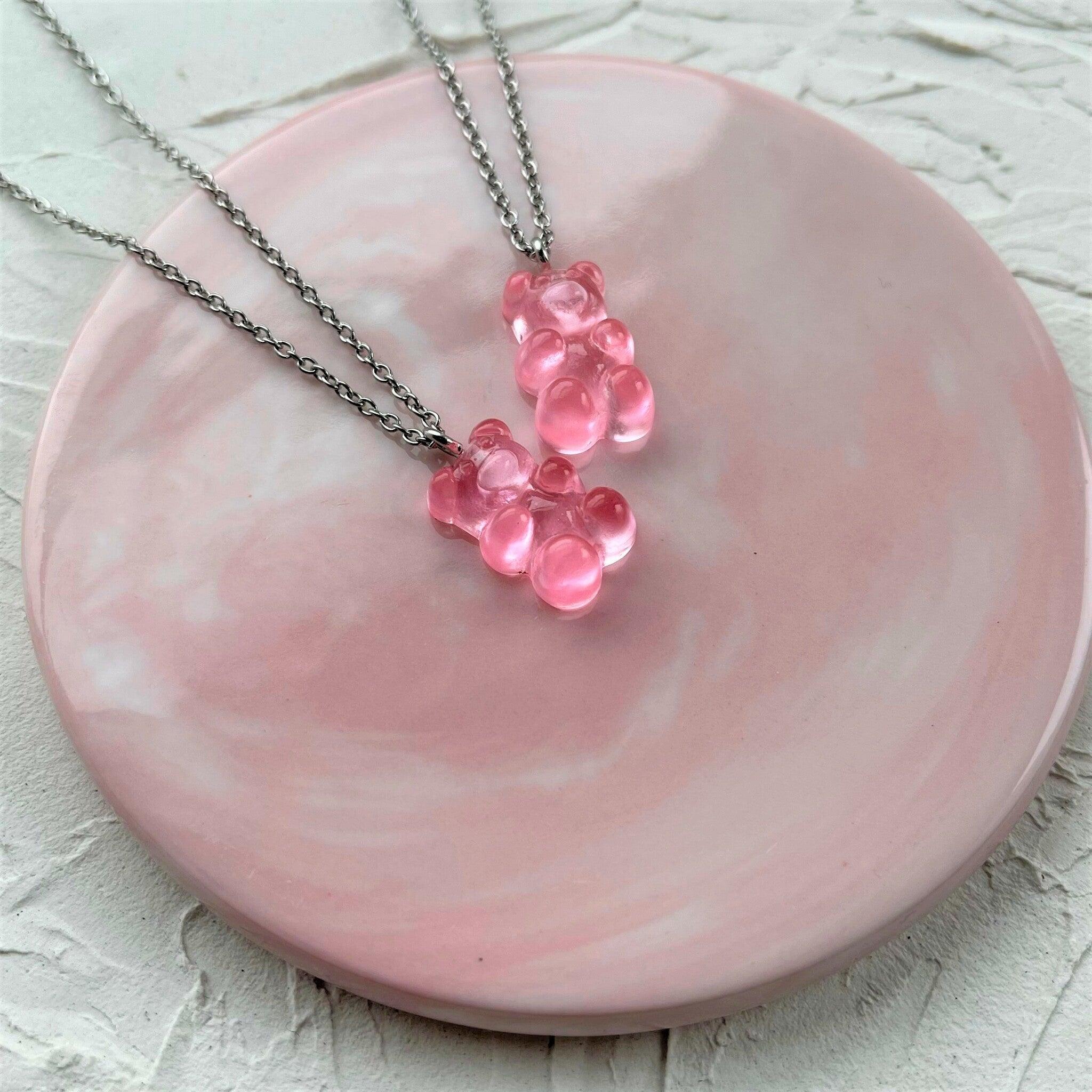 Best Friends jewelry, Pink Gummy Bear