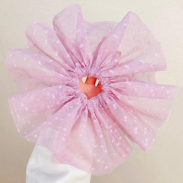 Scrunchie|SUGAR SUGAR, XXL Ballet Scrunchie tulle hair donut