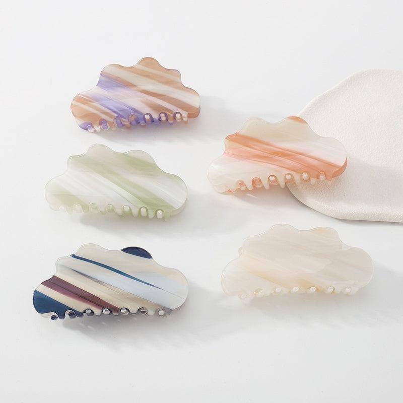 Hair clip|SUGAR SUGAR, Cloud Clip -light green shark tooth