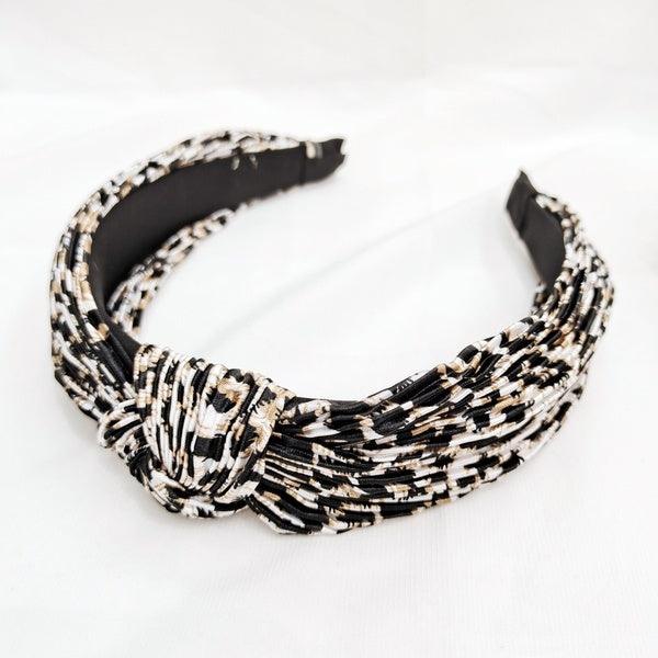 Hair band|SUGAR SUGAR, Leopard in White leopard hair band