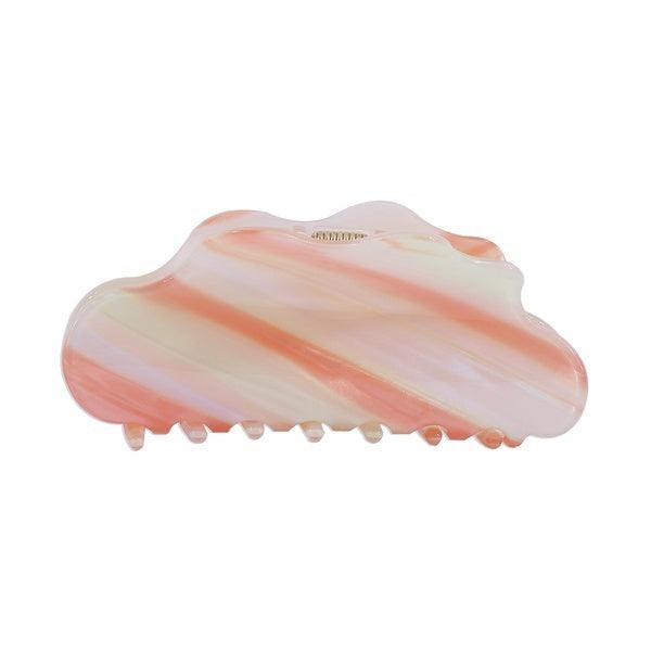 Hair clip|SUGAR SUGAR, Cloud Clip - peach shark tooth