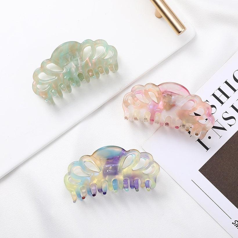 Hair clip|SUGAR SUGAR, Water Colour Clip - turquoise shark tooth