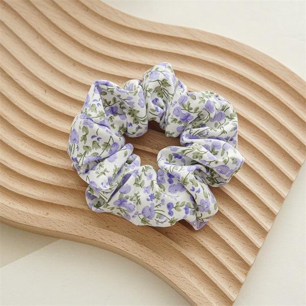 Scrunchie|SUGAR SUGAR, Autumn Flowers floral hair donut