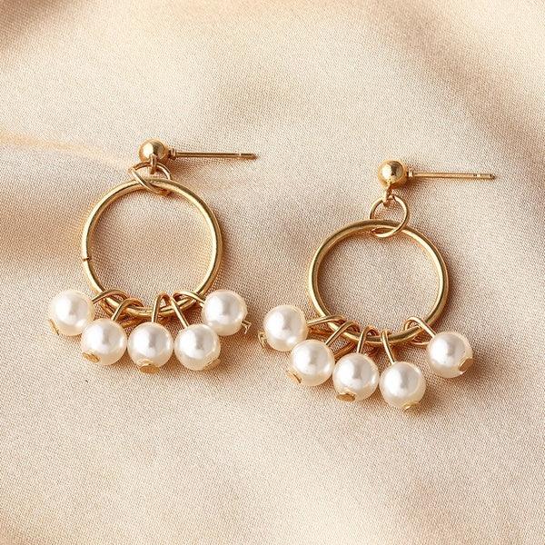 Earrings, FRENCH RIVIERA|Pearl Earrings