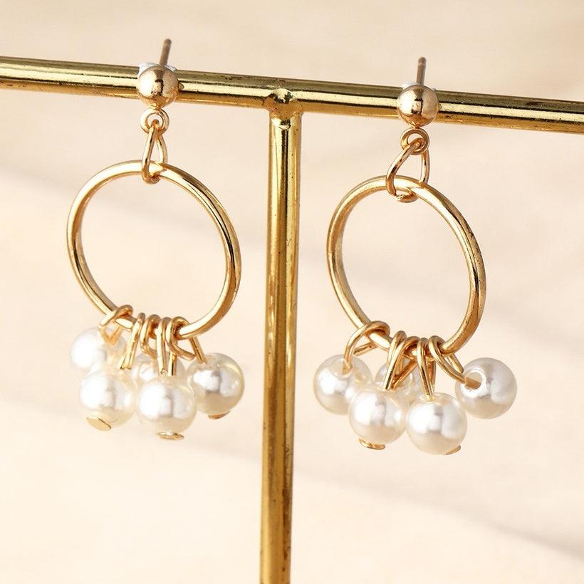 Earrings, FRENCH RIVIERA|Pearl Earrings