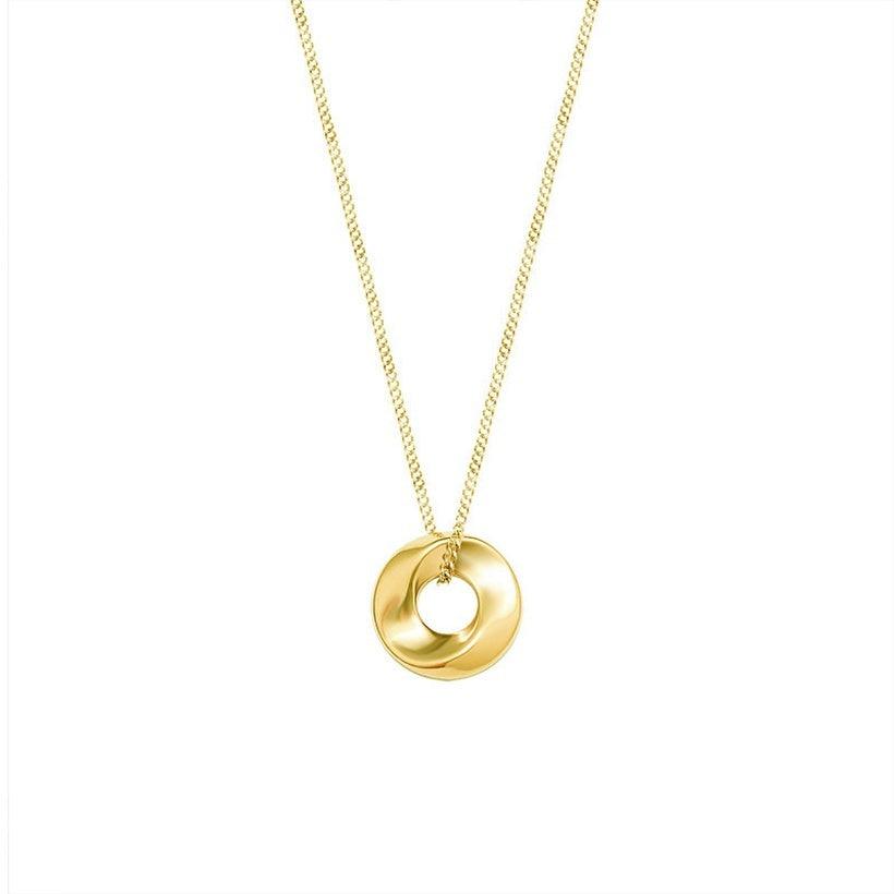 FRENCH RIVIERA|Moment Necklace -gold-colored surgical steel necklace