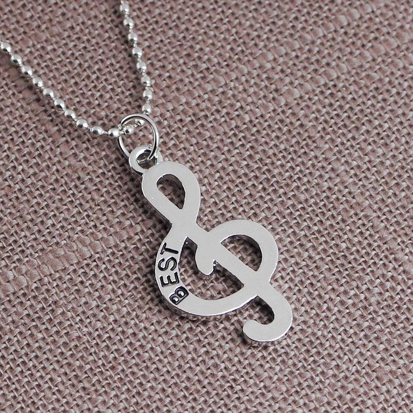 Best Friends jewelry, Music clef and musical note best friends jewelry