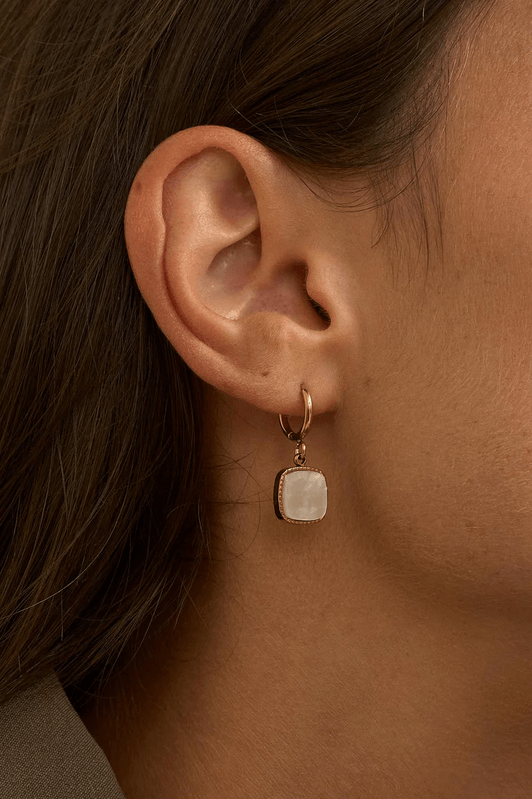 Earrings, BOHM PARIS|Boucles Chloefina pearl earrings