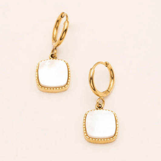 Earrings, BOHM PARIS|Boucles Chloefina pearl earrings