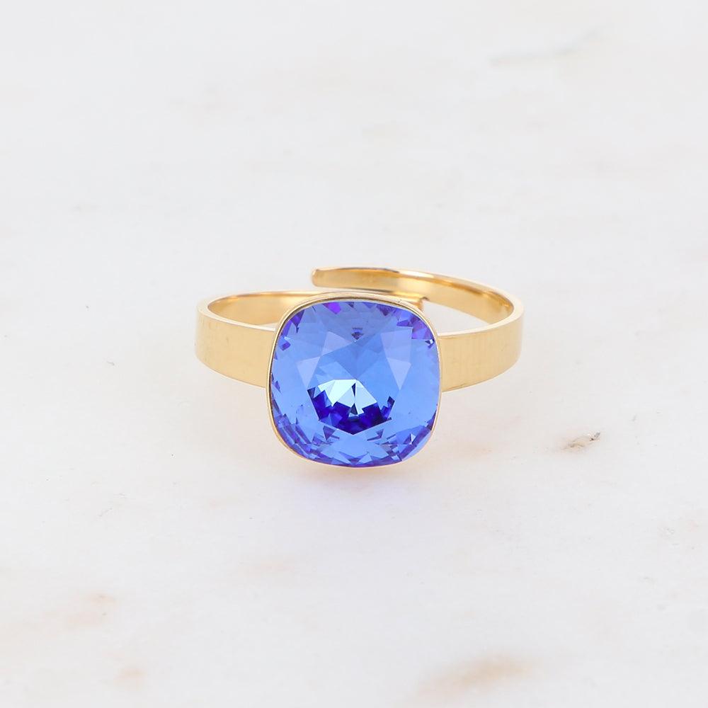 Ring, BOHM PARIS|Bague Bea -blue/gold