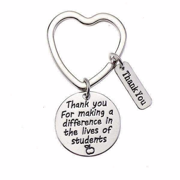 Keychain, Teacher keychain for teachers