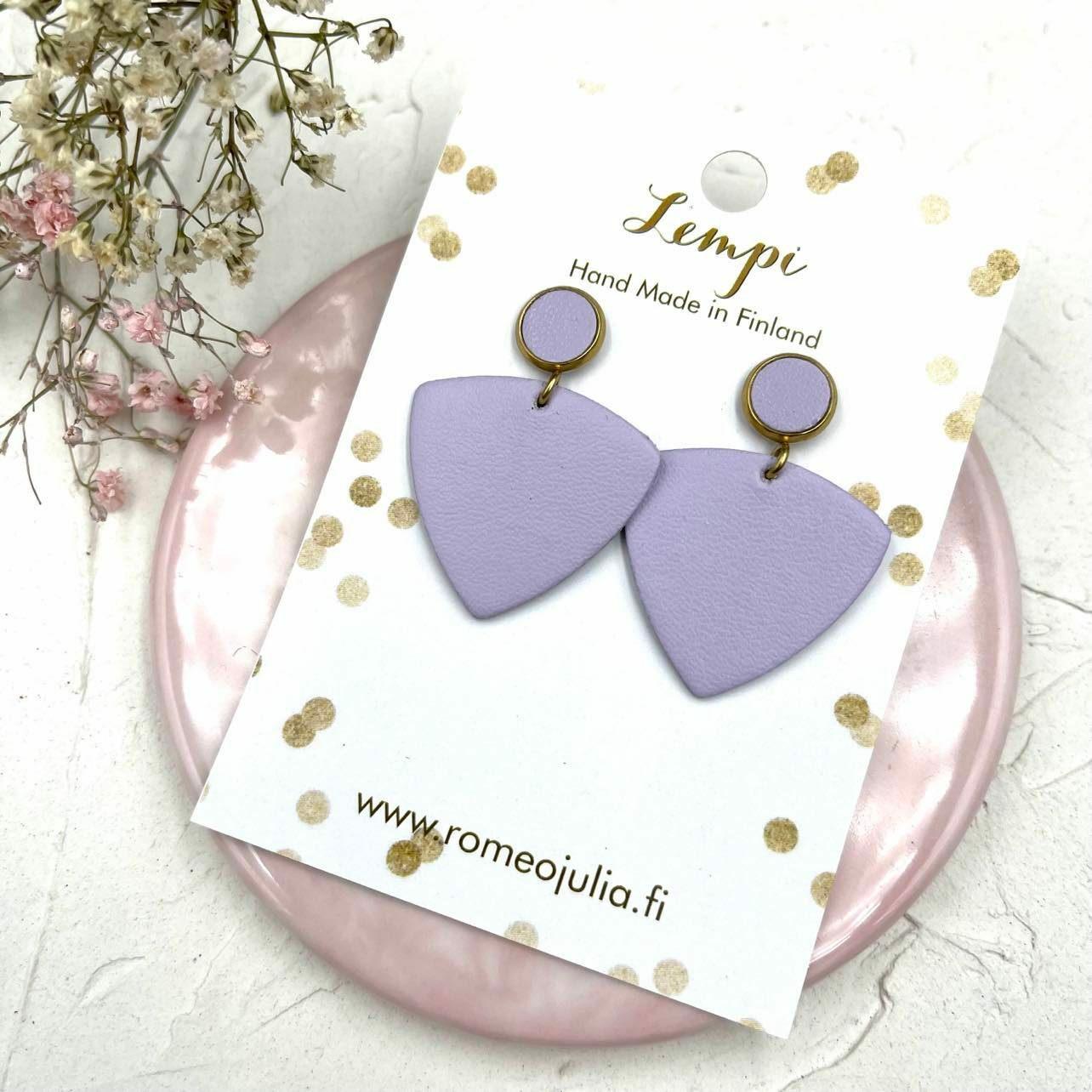 FAVORITE earrings, Alisa (lavender)