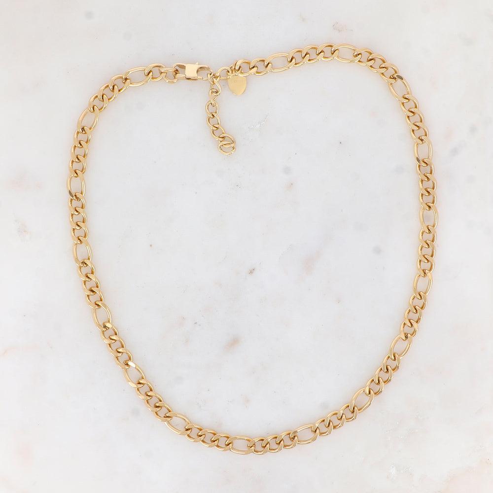 BOHM PARIS Stockholm|Collier Sam -surgical steel chain (gold)