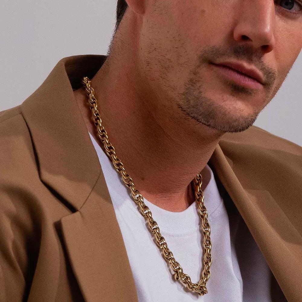 BOHM PARIS Stockholm|Collier Camron surgical steel chain