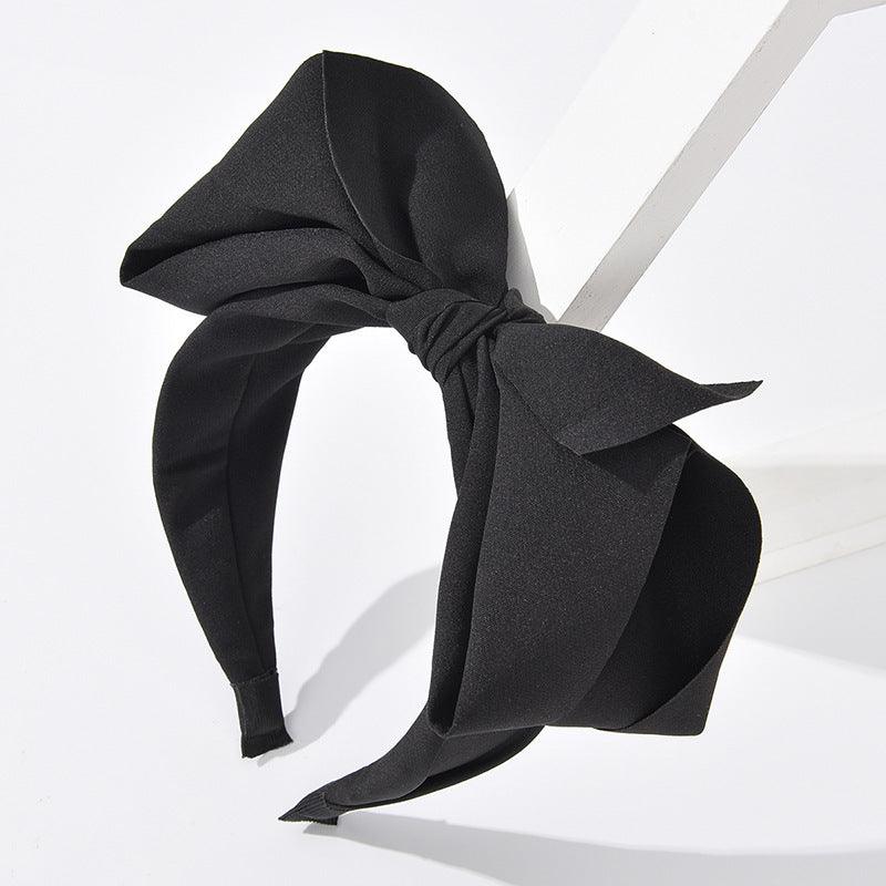 Headband|SUGAR SUGAR, Bowtie -black comfy bow headband