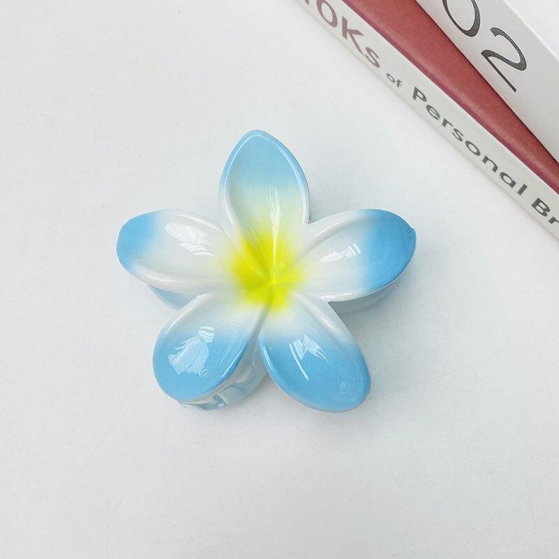 SUGAR SUGAR, Tropical Clip -light blue flower hair clip