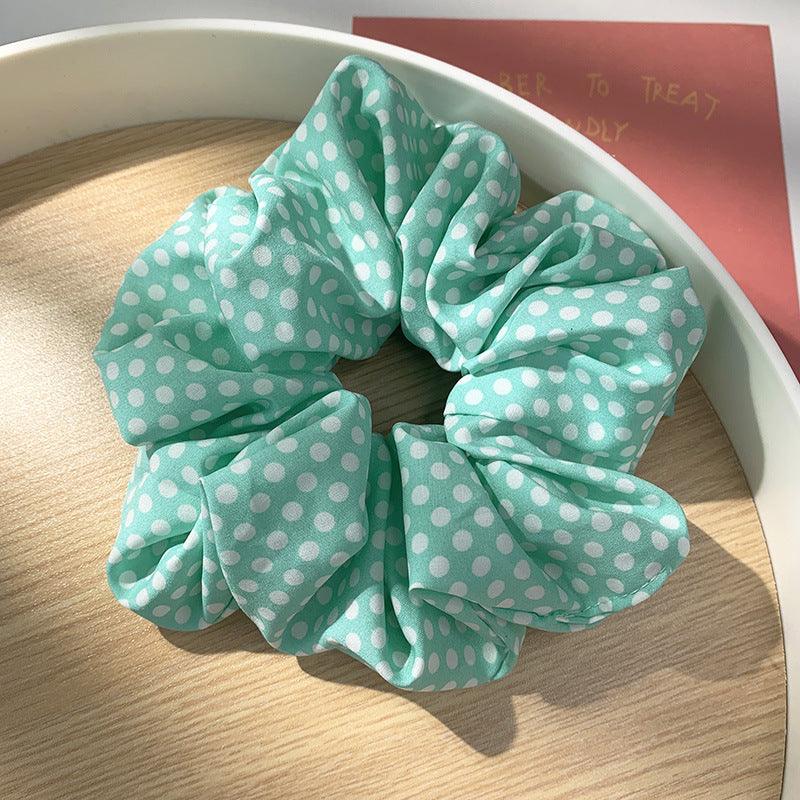 Scrunchie|SUGAR SUGAR, Polkadot Dream light color hair donut