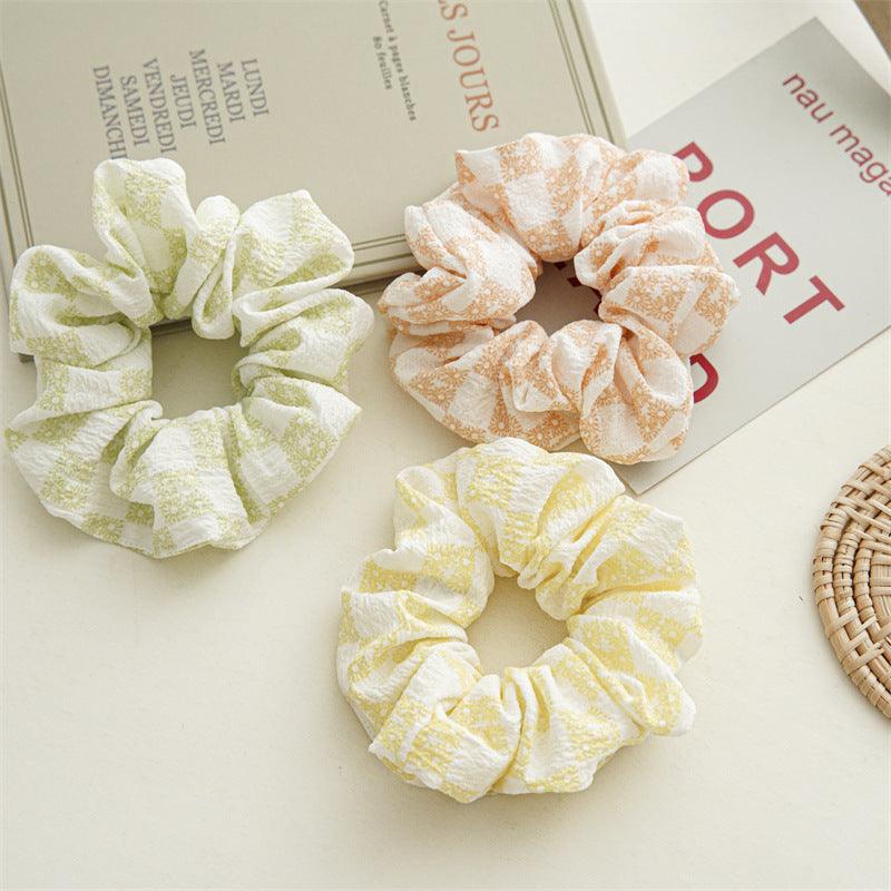 Scrunchie|SUGAR SUGAR, Summer Dream -orange flower hair donut