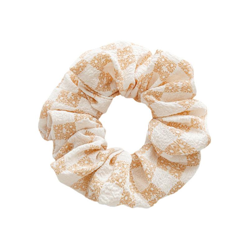 Scrunchie|SUGAR SUGAR, Summer Dream -orange flower hair donut