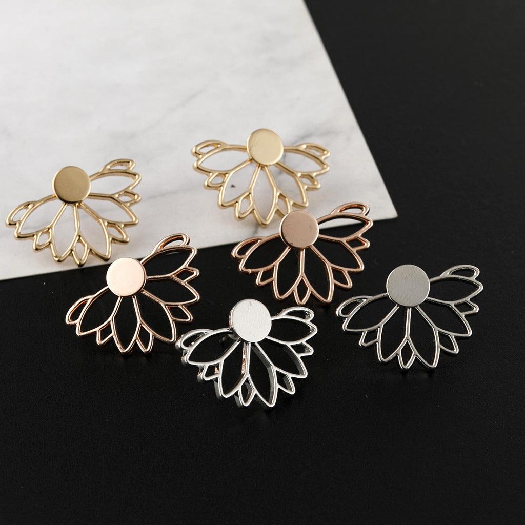 FRENCH RIVIERA|Bohemian stud earrings (rose gold)