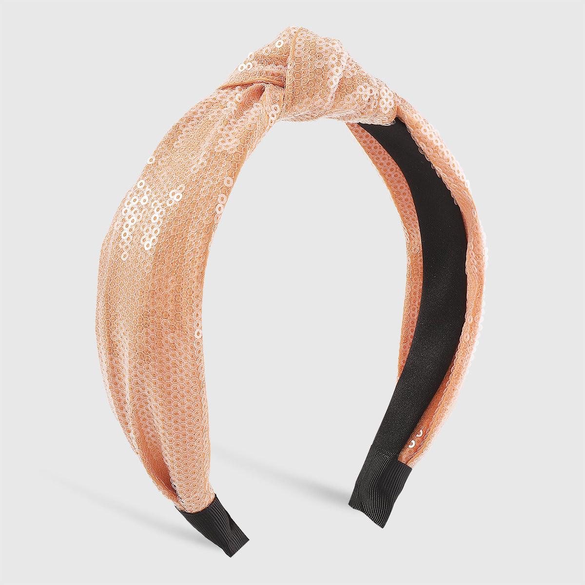 SUGAR SUGAR, Summer Picnic Hairband - peach colored hairband