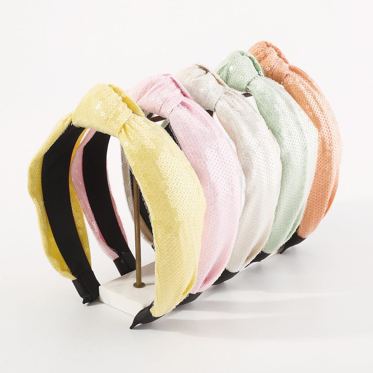 SUGAR SUGAR, Summer Picnic Hairband - light yellow hairband