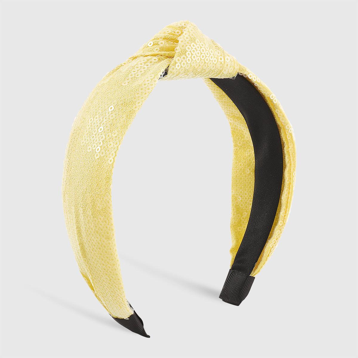 SUGAR SUGAR, Summer Picnic Hairband - light yellow hairband