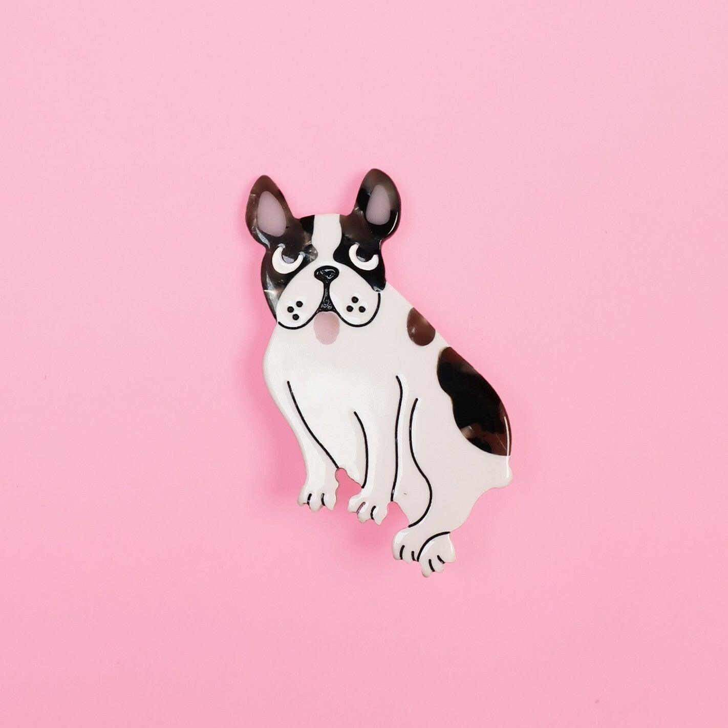 SUGAR SUGAR, French Bulldog Clip - French bulldog hair clip