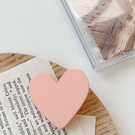 SUGAR SUGAR, Peach Heart Clip