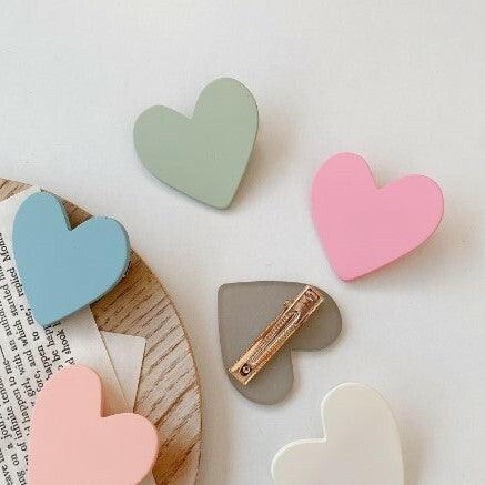 SUGAR SUGAR, Green Heart Clip