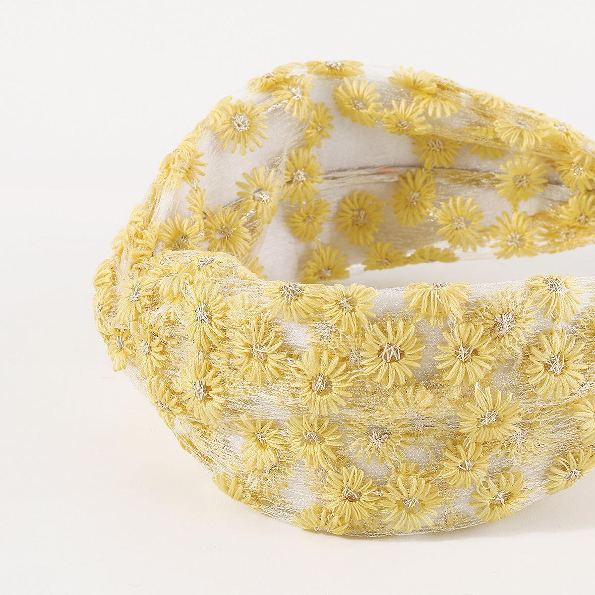 SUGAR SUGAR®, Autumn Sun Hairband -keltainen comfy -hiuspanta