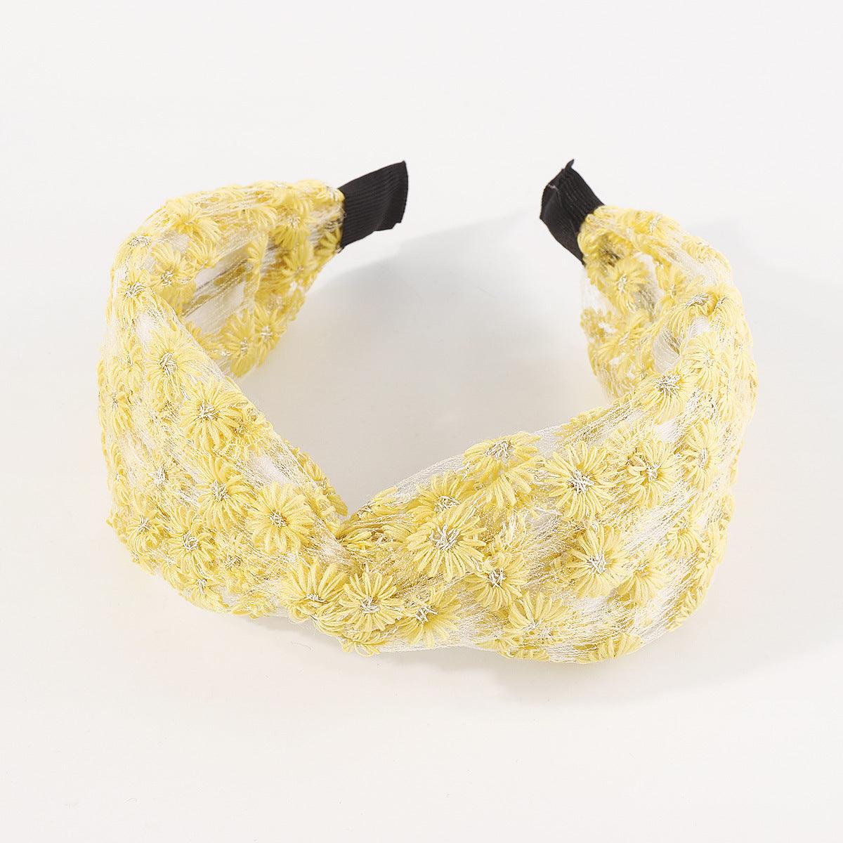 SUGAR SUGAR®, Autumn Sun Hairband -keltainen comfy -hiuspanta