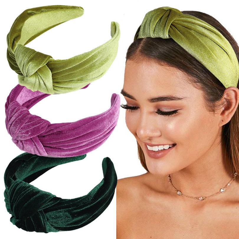 SUGAR SUGAR®, Leona Hairband - velvet green headband