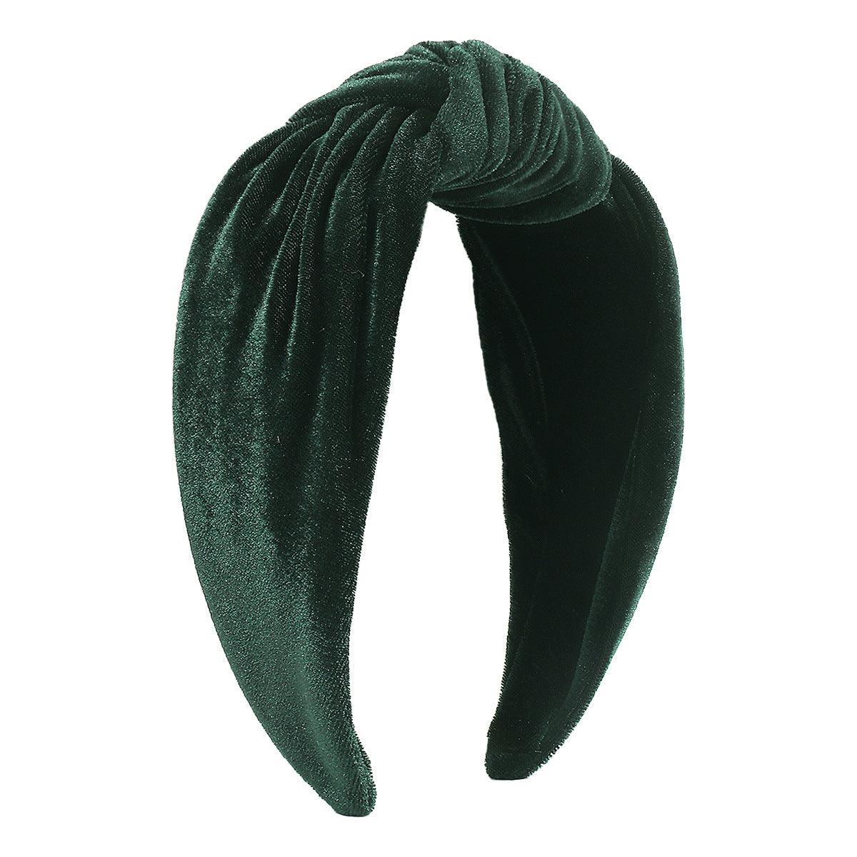 SUGAR SUGAR®, Leona Hairband - velvet emerald green headband