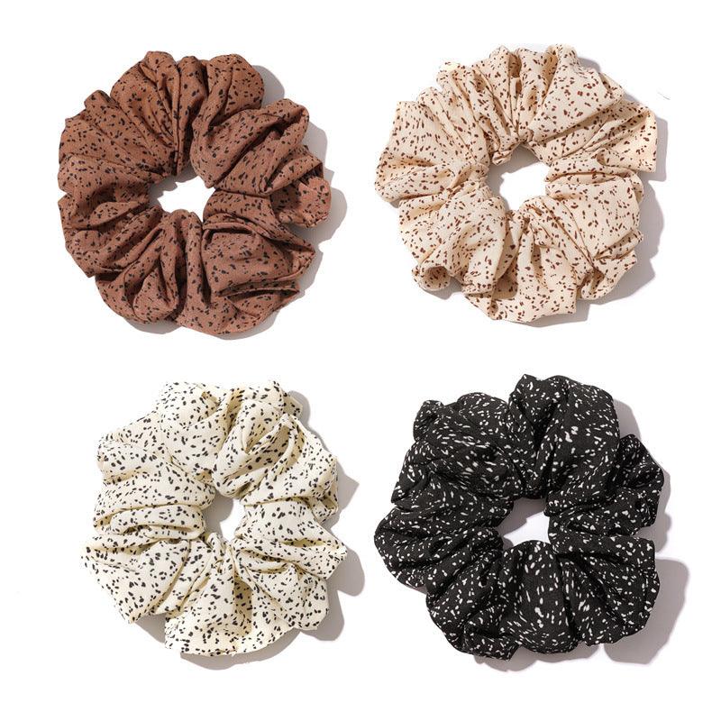 SUGAR SUGAR®, Autumn Mornings Scrunchie - white hair donut