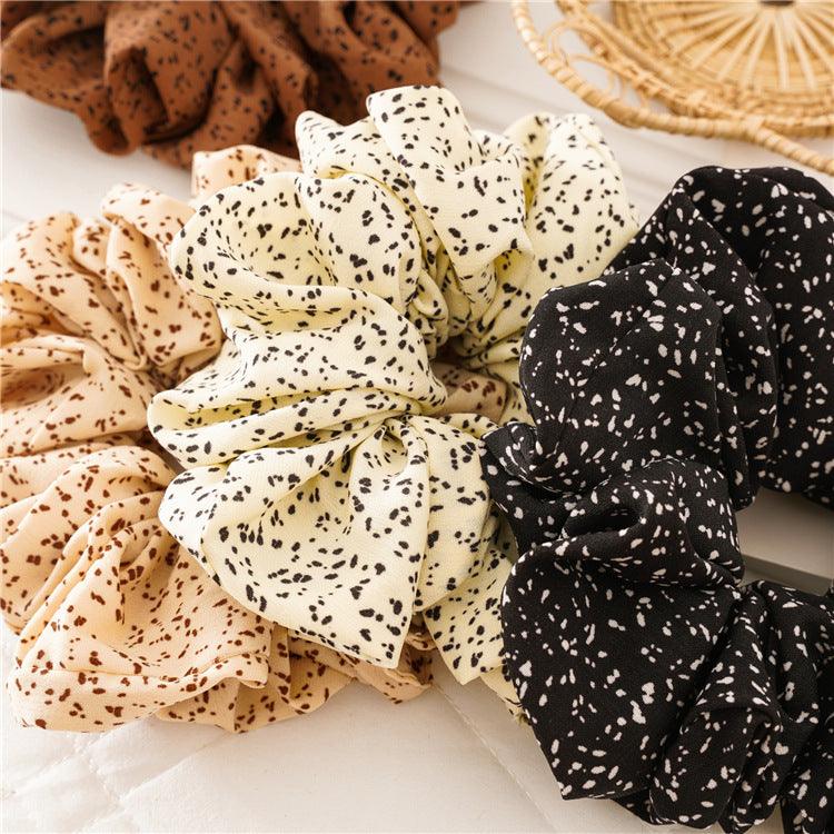 SUGAR SUGAR®, Autumn Mornings Scrunchie - white hair donut