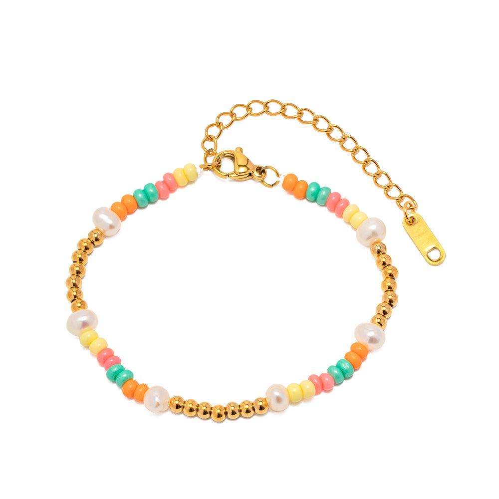 FRENCH RIVIERA, Rhea colorful surgical steel bracelet