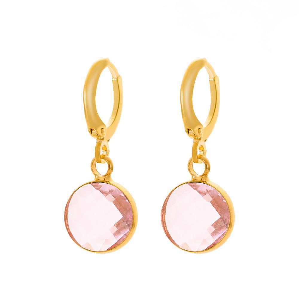 FRENCH RIVIERA|Josie Earrings - pink earrings