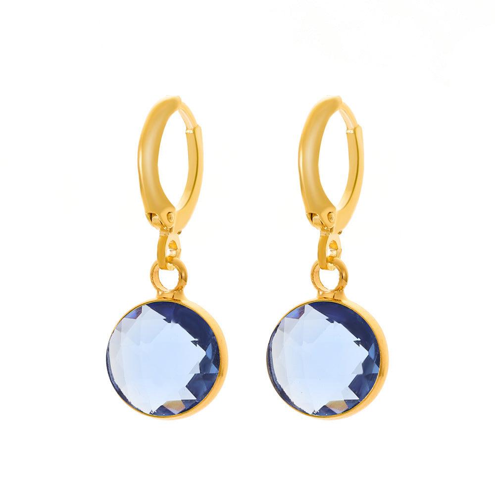 FRENCH RIVIERA|Josie Earrings -siniset korvakorut