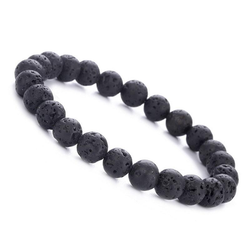 Natural stone bracelet, Lava stone