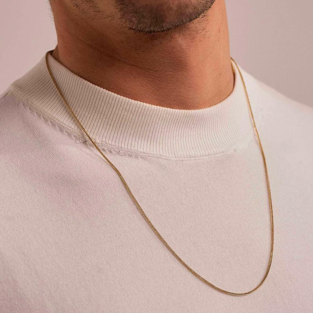 BOHM PARIS Stockholm|Collier Kim -surgical steel chain (gold, 60cm)