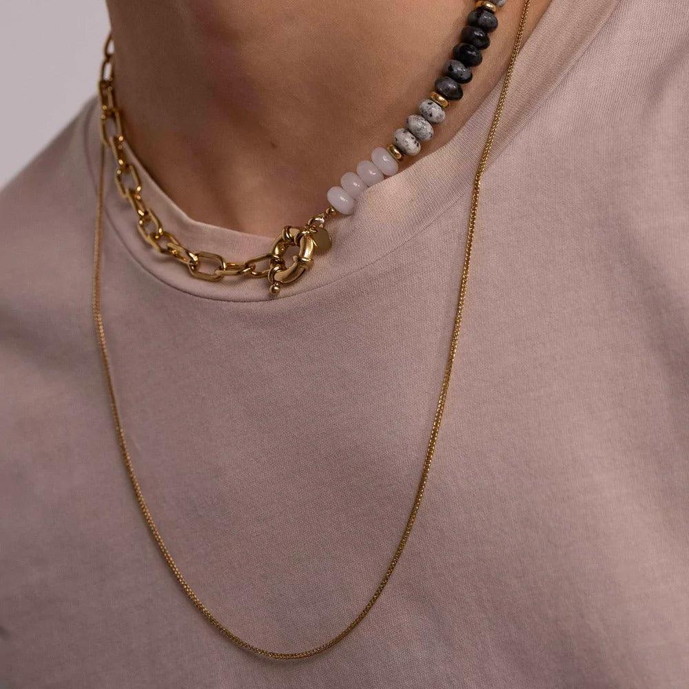 BOHM PARIS Stockholm|Collier Kim -surgical steel chain (gold, 60cm)