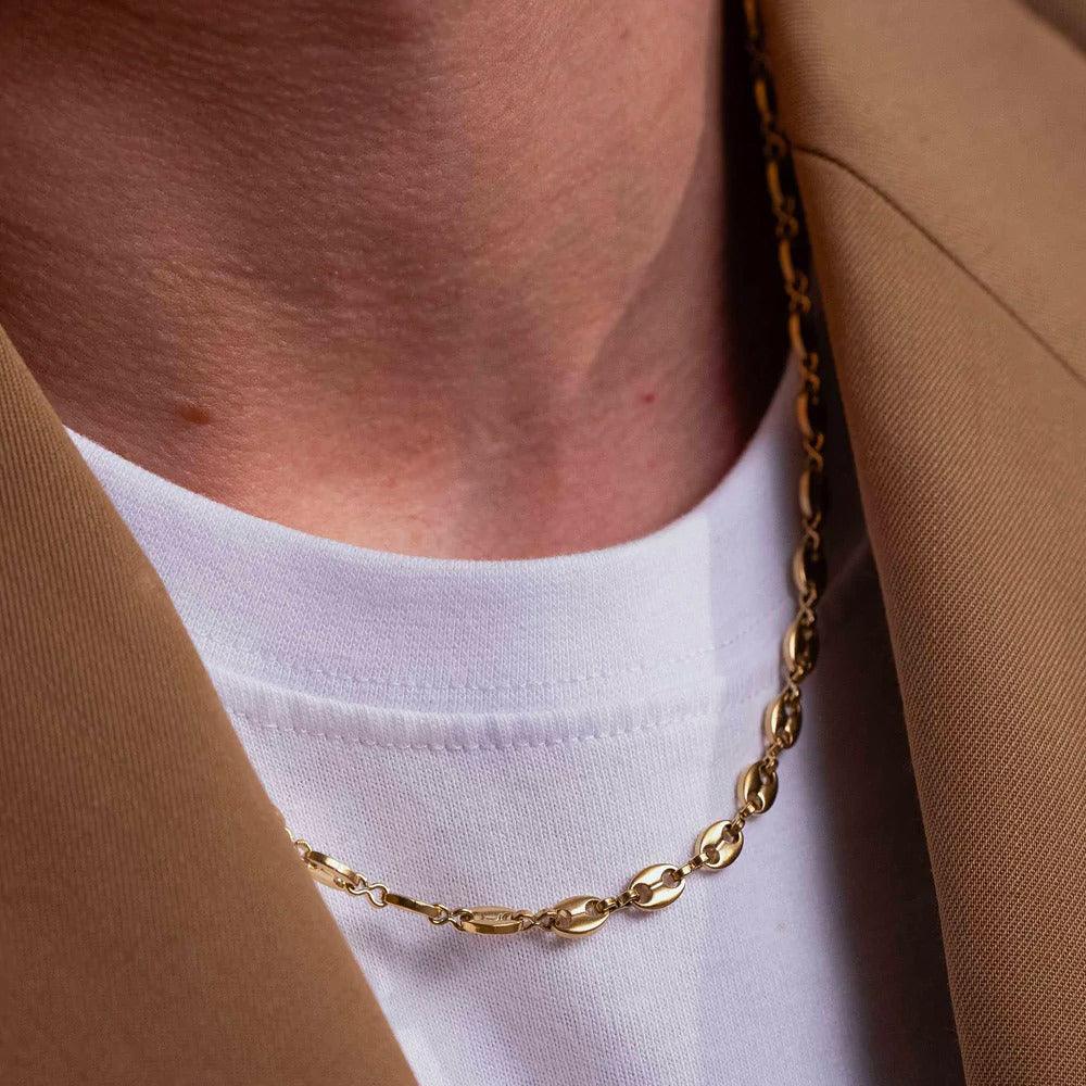 BOHM PARIS Stockholm|Collier Loan surgical steel chain (gold)