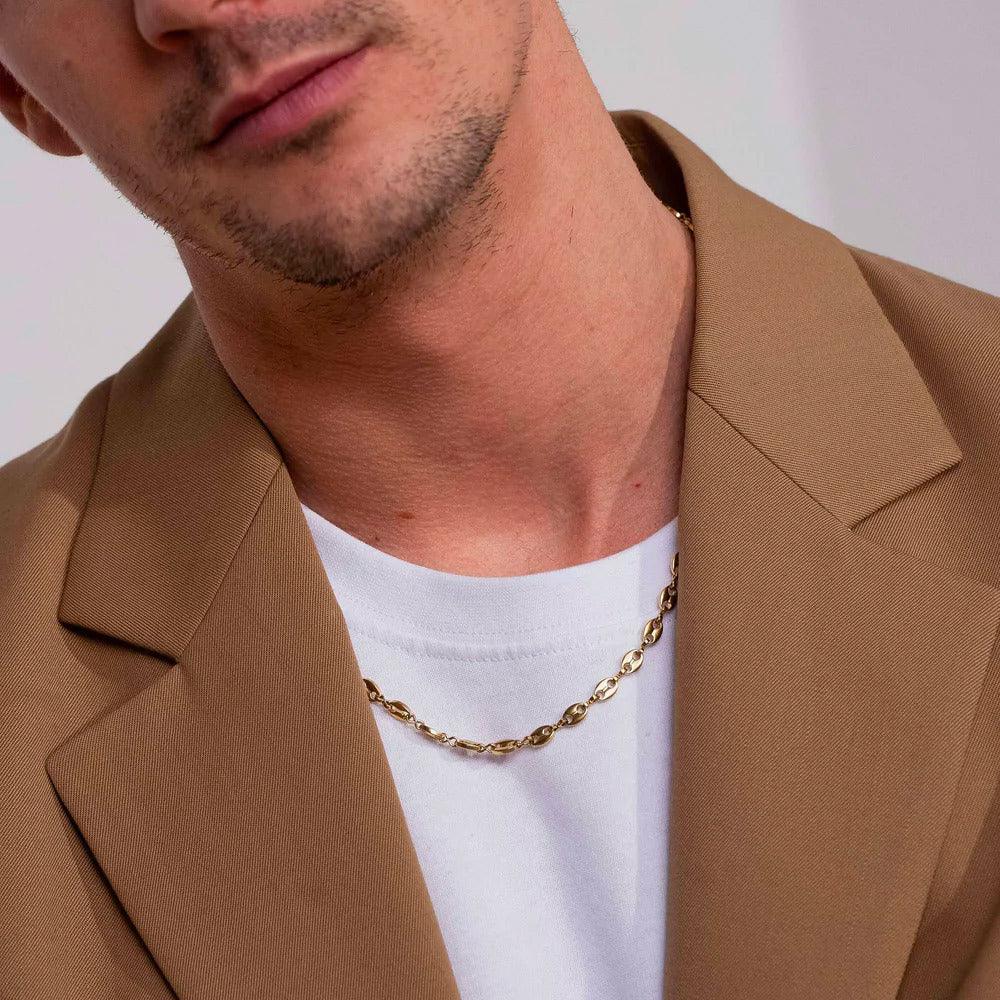 BOHM PARIS Stockholm|Collier Loan surgical steel chain (gold)