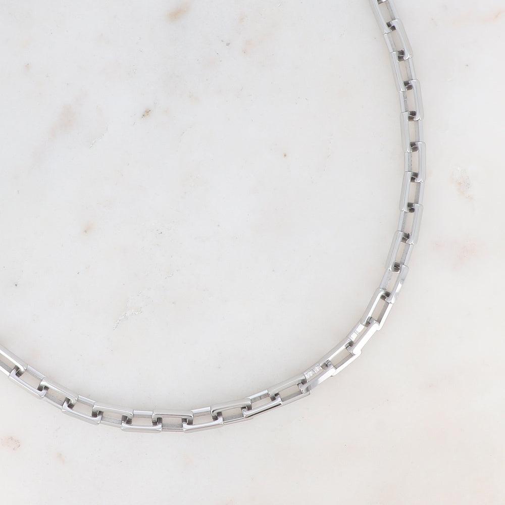 BOHM PARIS Stockholm|Collier Damien -surgical steel chain (silver)