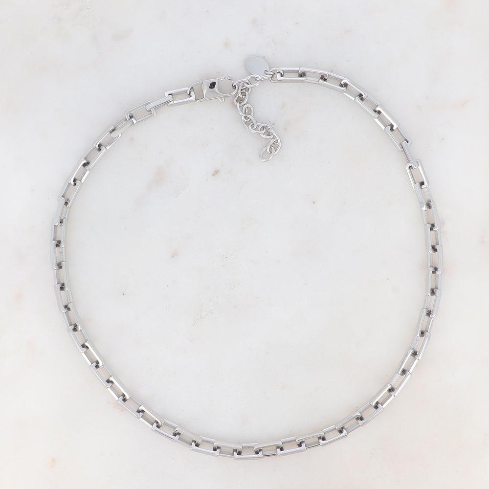 BOHM PARIS Stockholm|Collier Damien -surgical steel chain (silver)