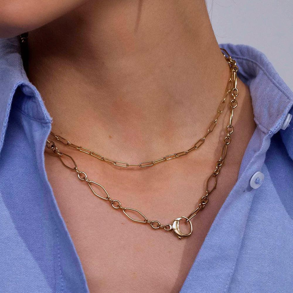 BOHM PARIS Stockholm|Collier Vivien surgical steel chain (gold)